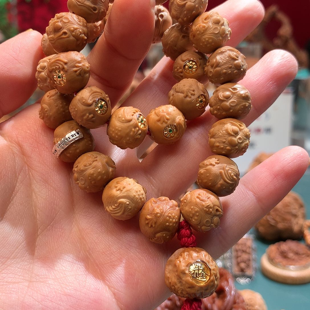 猴头核桃把件————————-