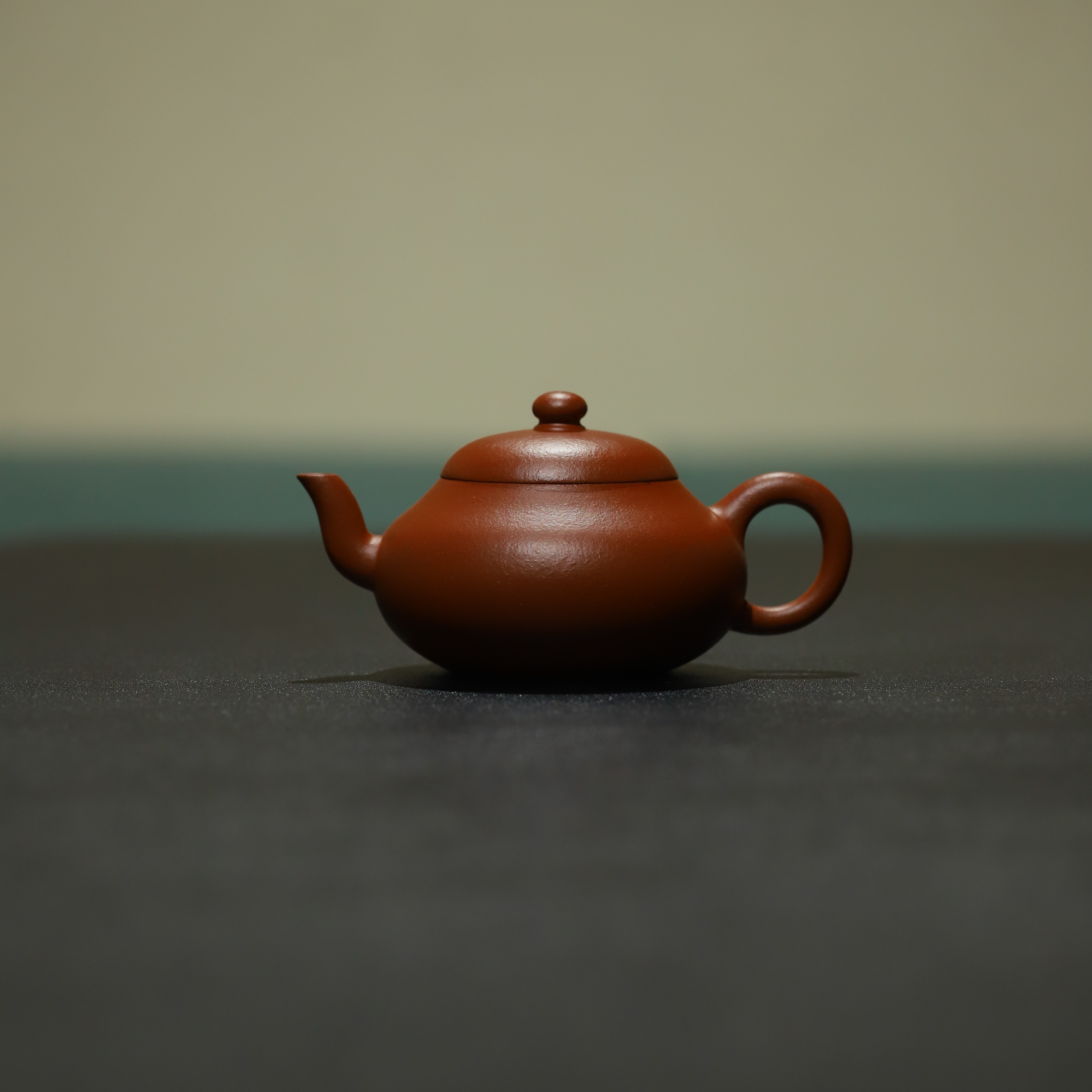 【荆邑砂坊】王彬宇 梨形壶 朱泥 140cc