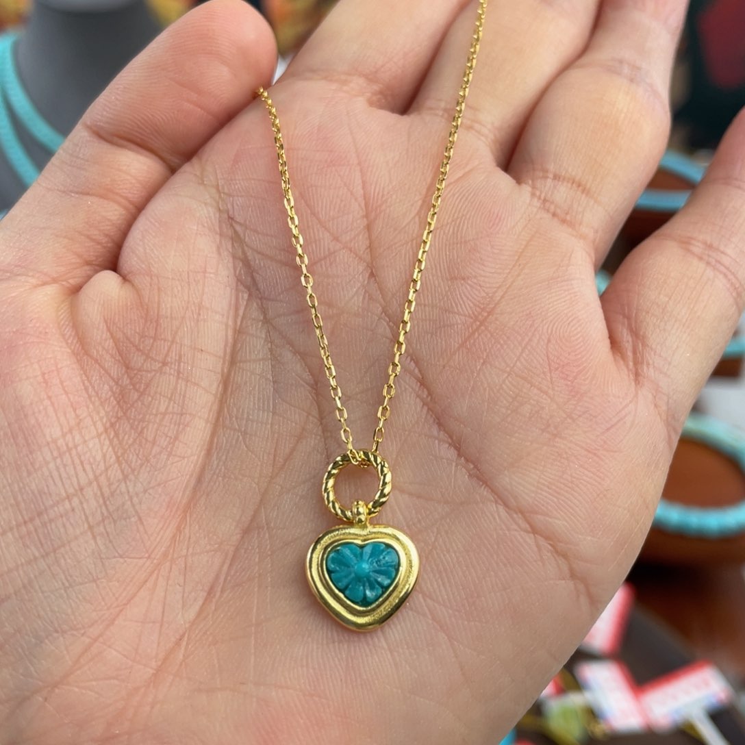 绿松石手链银S925镶嵌