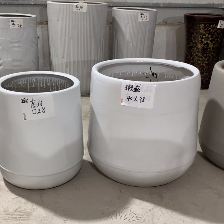 【闪购商品】红陶高溫陶瓷花盆默认瑕疵