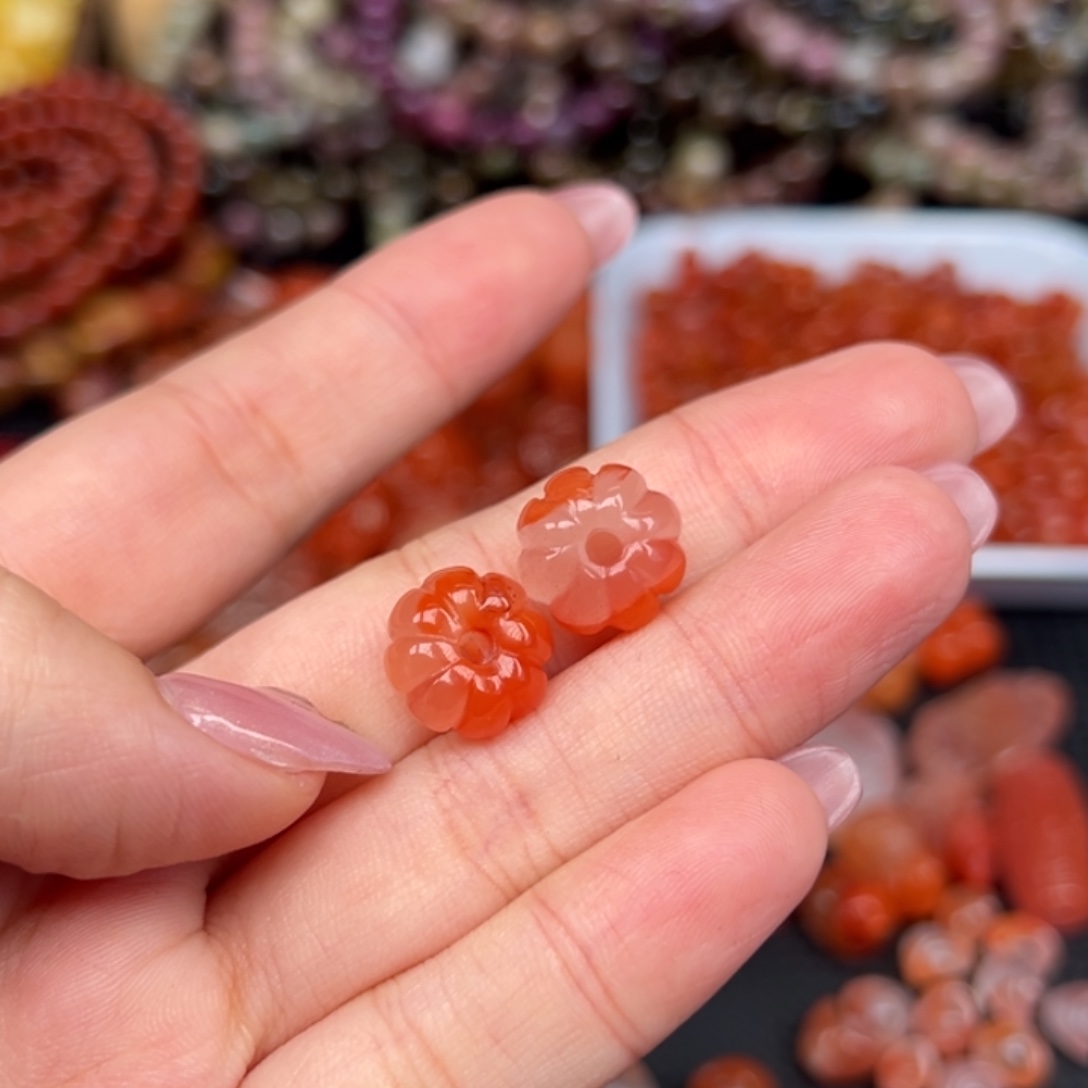 南红玛瑙未镶嵌吊坠(不含链)