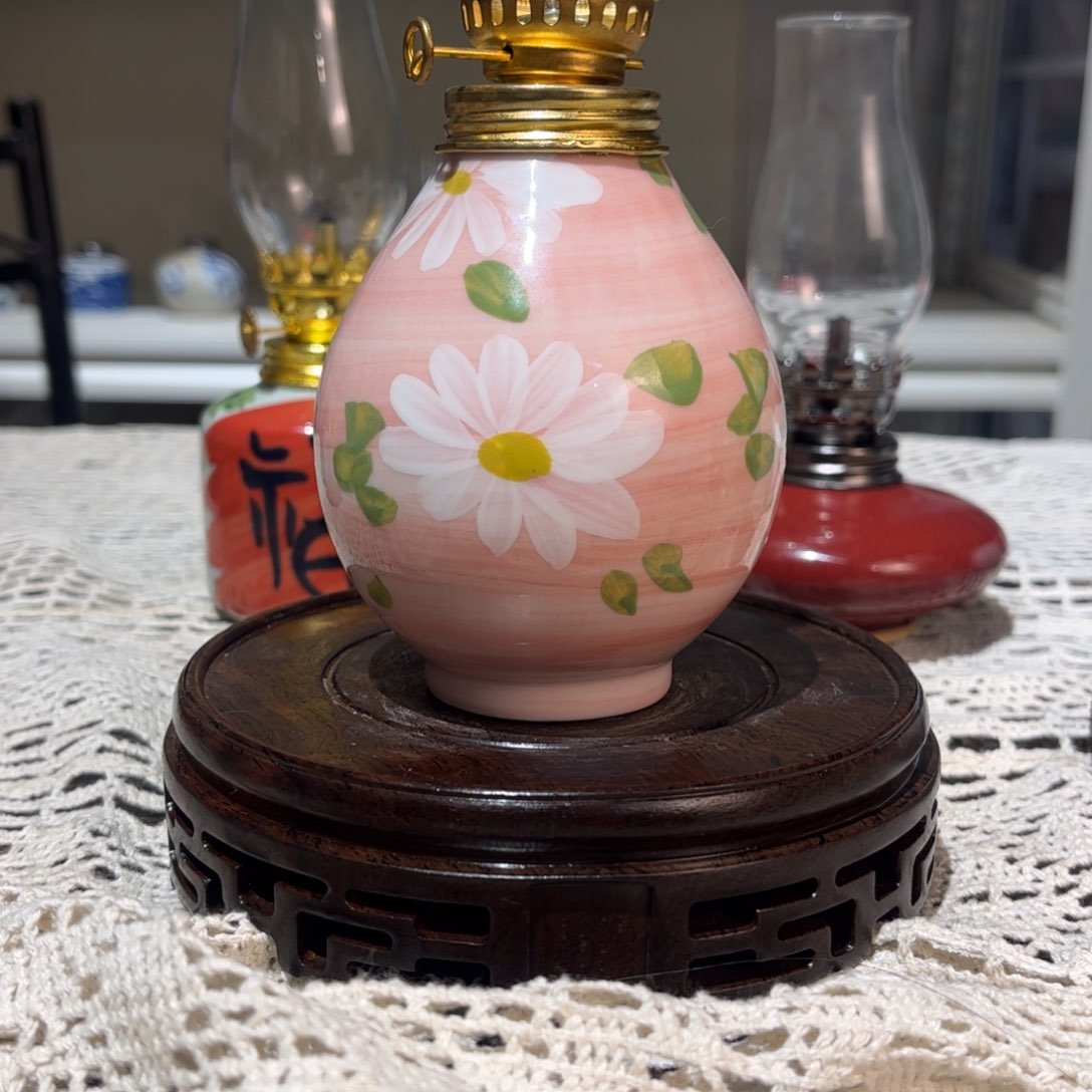 摆件景德镇陶瓷香薰灯