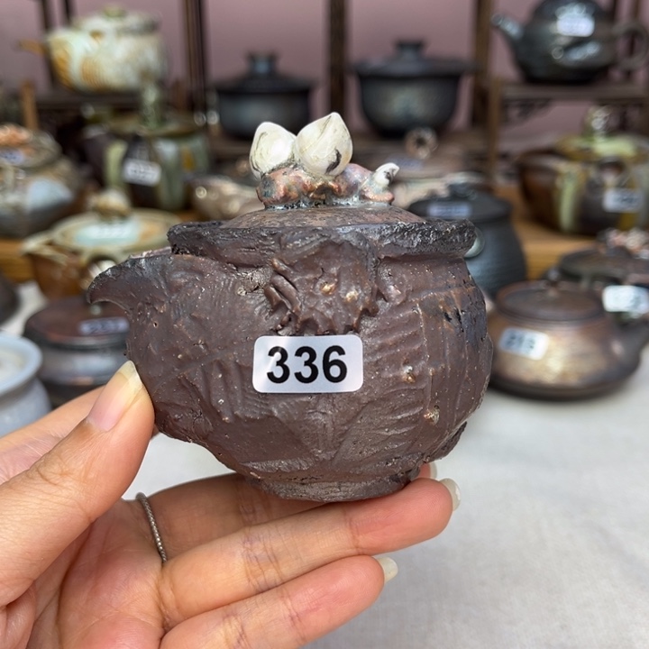 壶裸柴烧陶瓷茶具