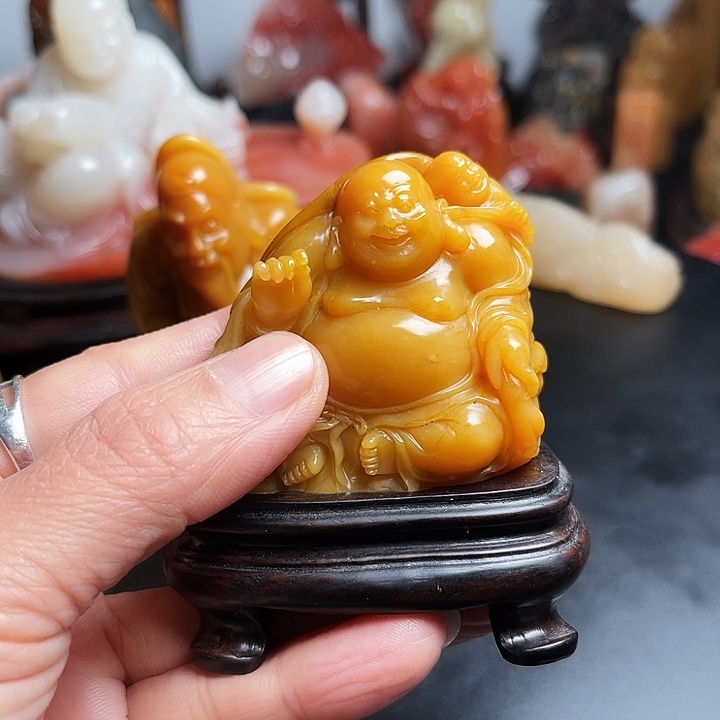 寿山石༺****笑口常開