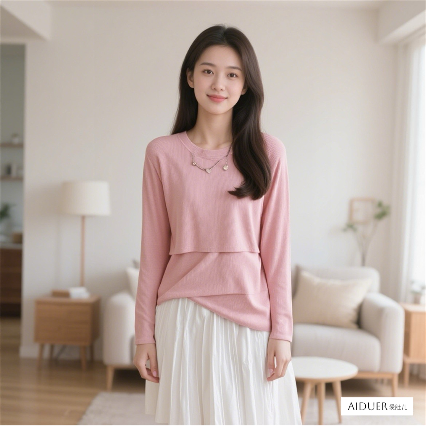 哺乳期上衣服外出辣妈秋季可外穿搭潮妈秋装产后宝妈时尚母乳妈妈