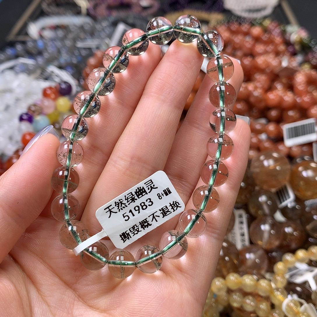 水晶手链未镶嵌，