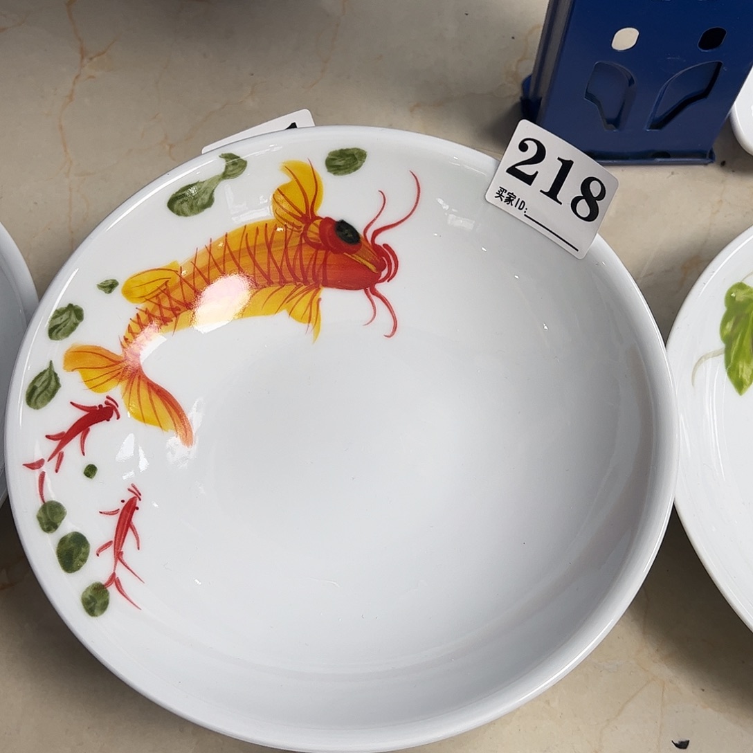 瓷片景德镇陶瓷手工手绘制作