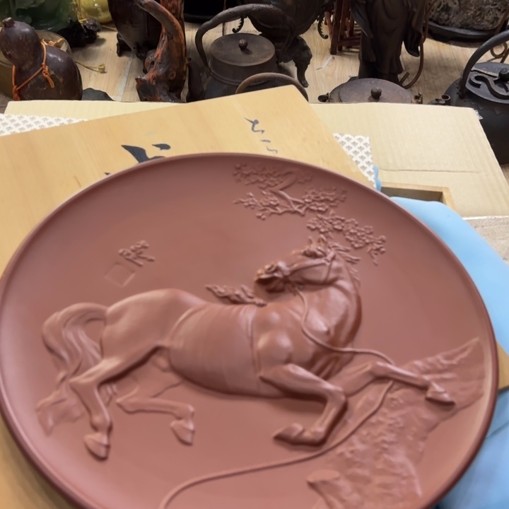 陶瓷古美术置物摆件