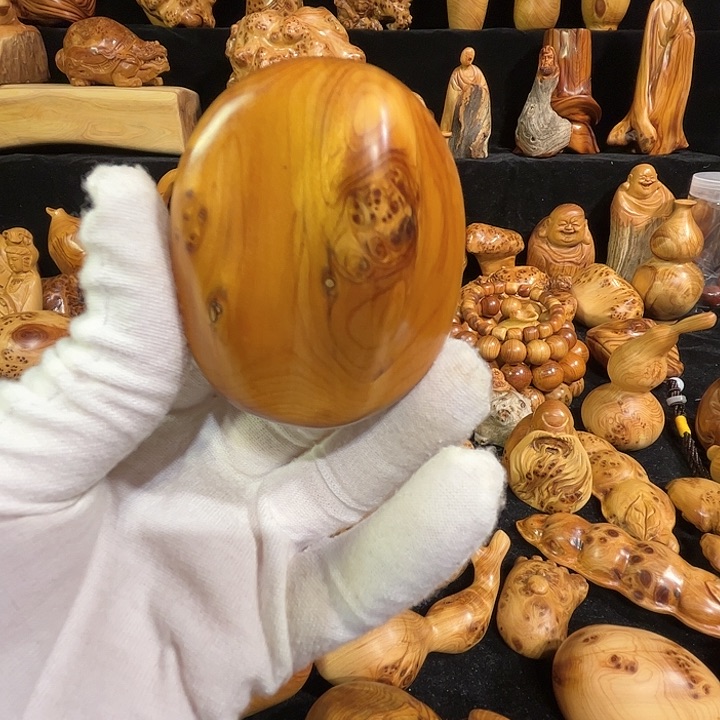 柏木（崖柏）崖柏 手工制作 手把件