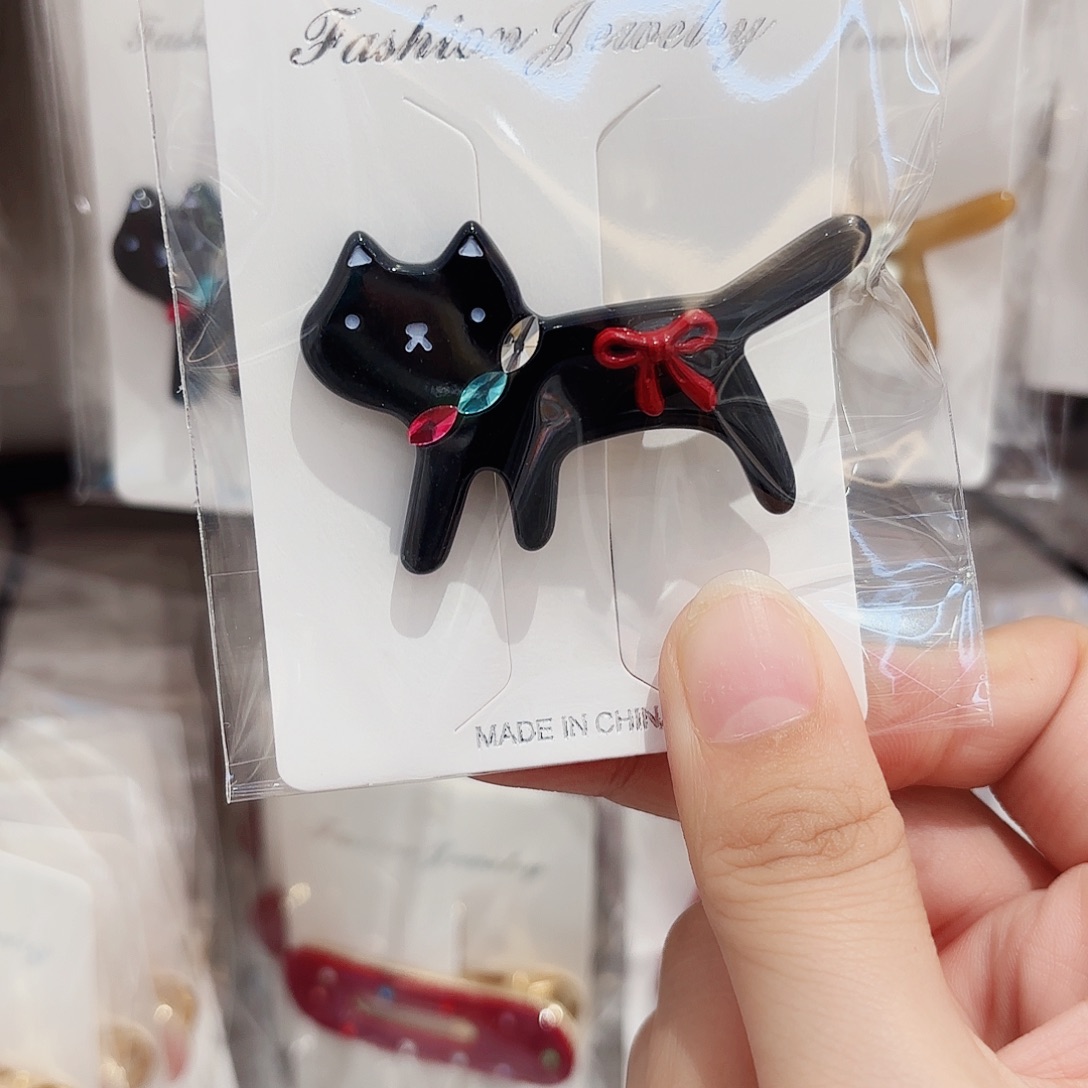 非金属发饰81号边夹一个