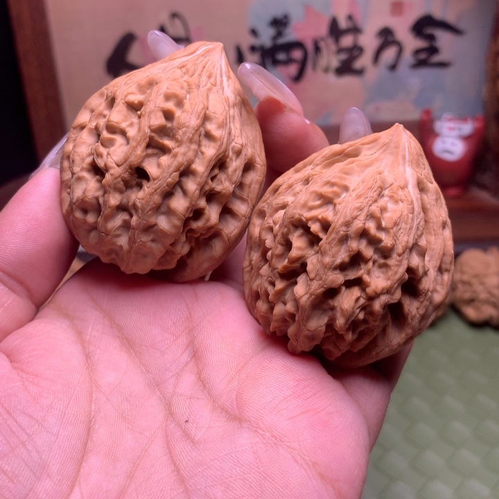 文玩核桃把件大沽石