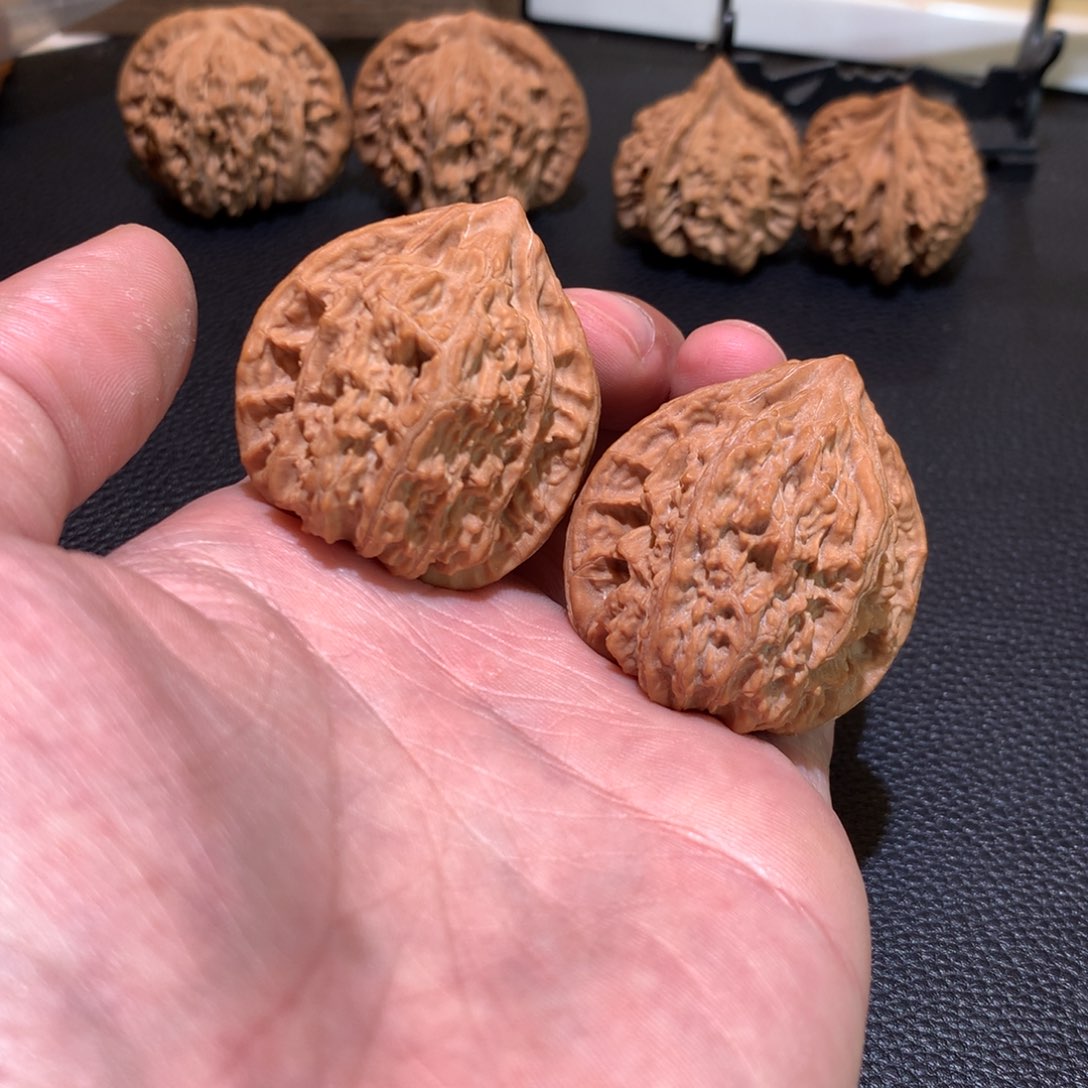 文玩核桃把件流星雨39