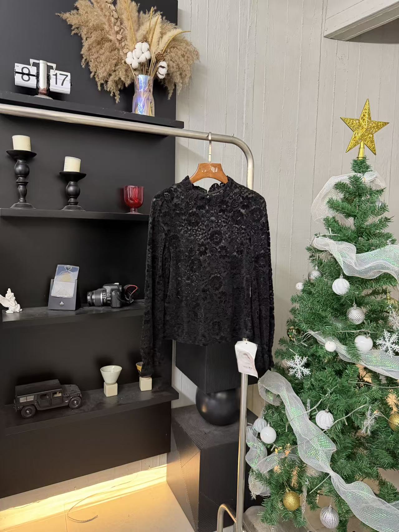 小妳XiaoNi———（冬款打底蕾丝T恤1340536）