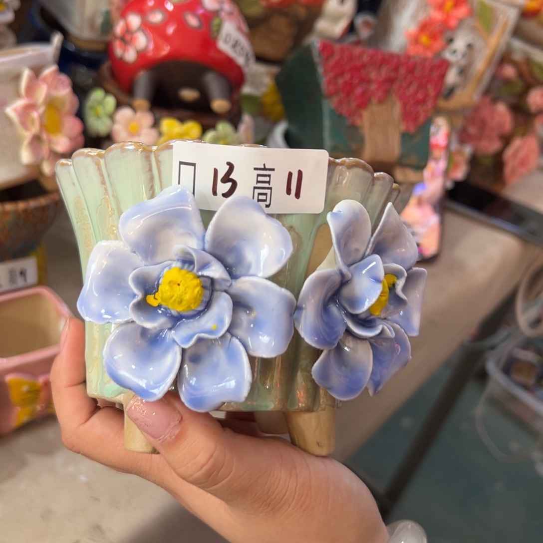 满20米秒退拉黑花盆