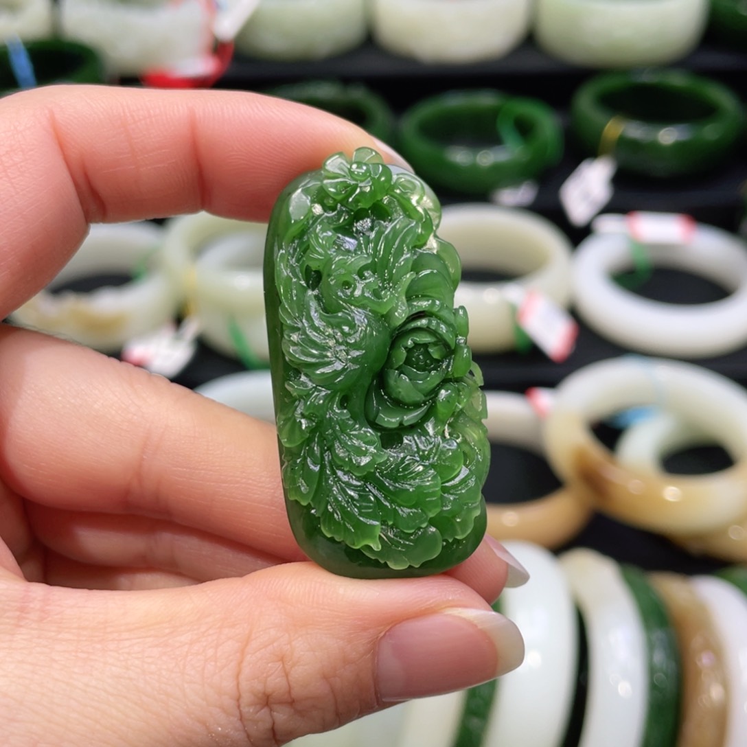 吊坠(不含链)未镶嵌和田玉