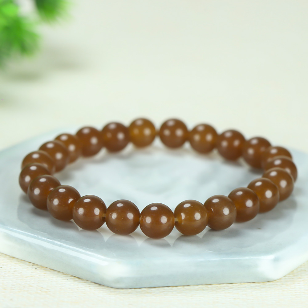 和田玉红糖小米珠卡8手串（拍一发一，多样性发货！）