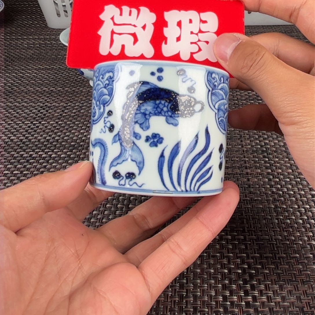 瓷片景德镇陶瓷杯子