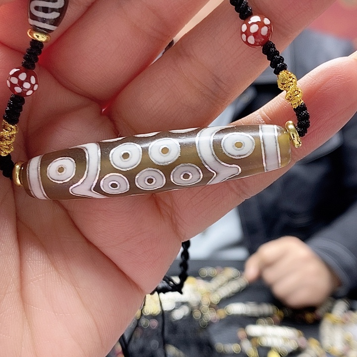 玛瑙/玉髓颈饰合金