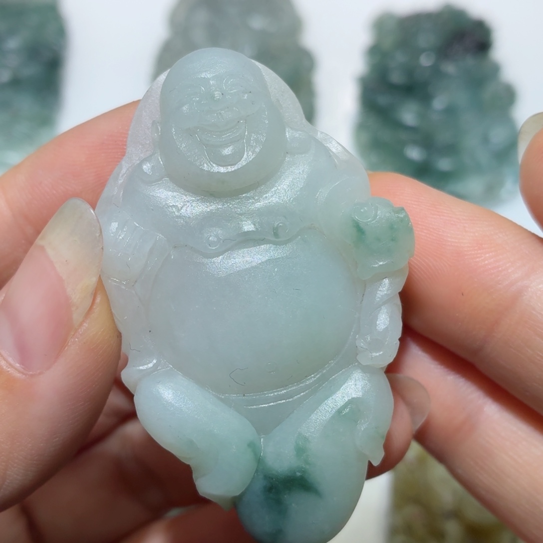 定制翡翠未镶嵌毛货