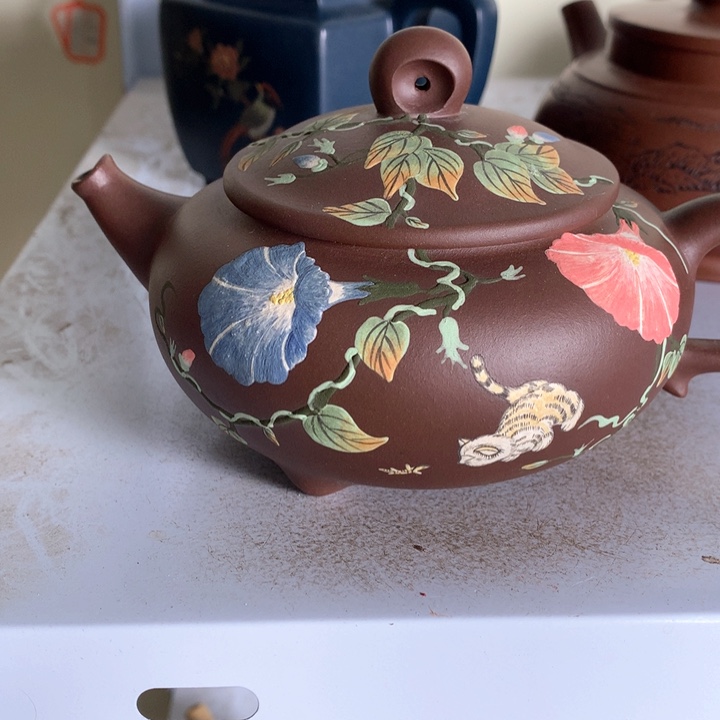 紫砂茶壶原矿手工65