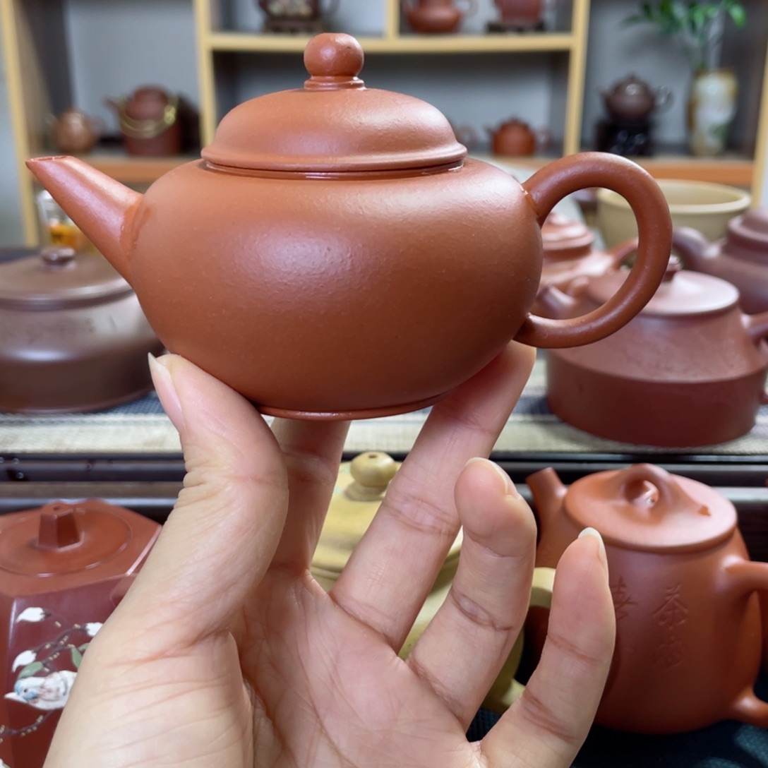 紫砂茶壶水平150。             