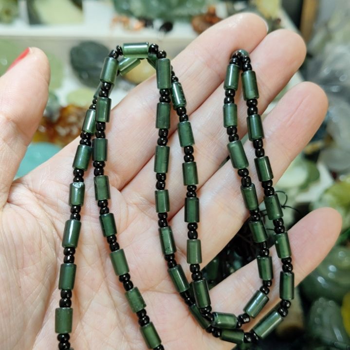 岫玉链子链子链子未镶嵌