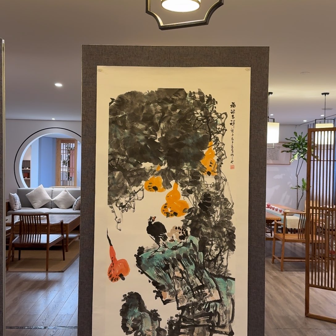 国画董老师作品画作画作