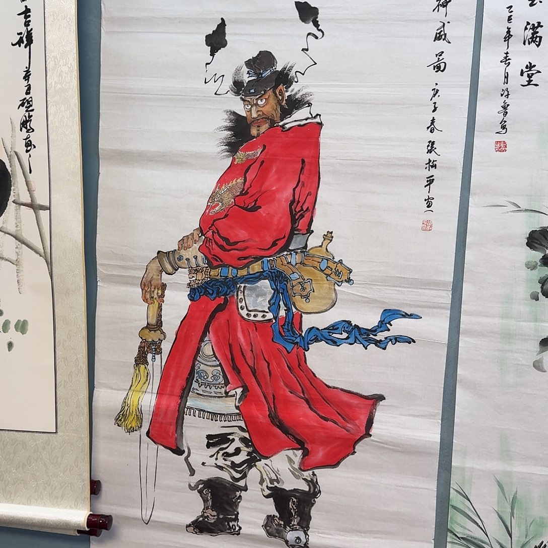 纯手绘国画作品好看