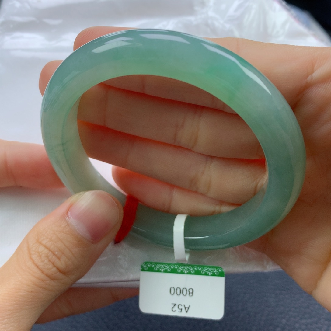 翡翠手镯未镶嵌52.8正