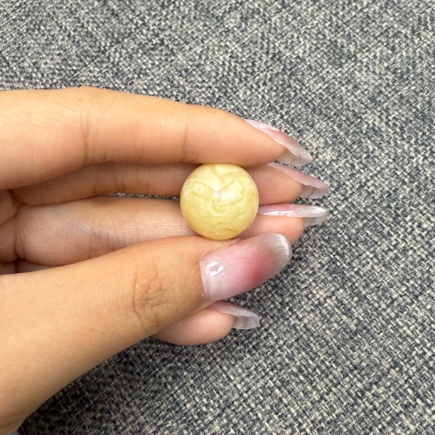 兰蜜珠宝圆珠16.2mm微微瑕