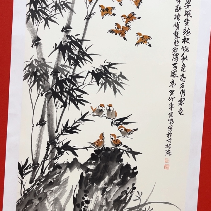 国画花鸟等的繁殖和繁殖技术的研究工作70.140