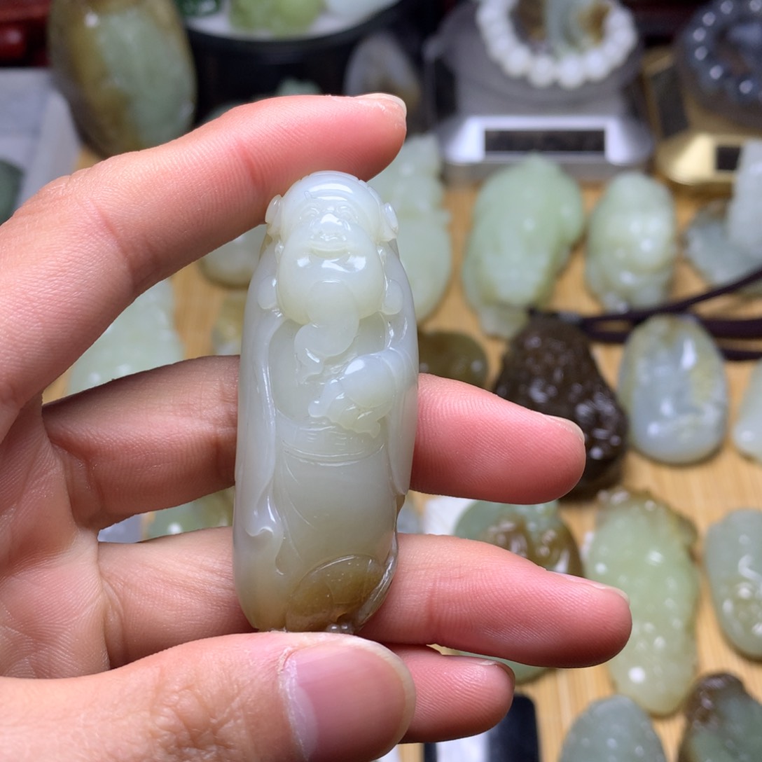 和田玉挂件未镶嵌