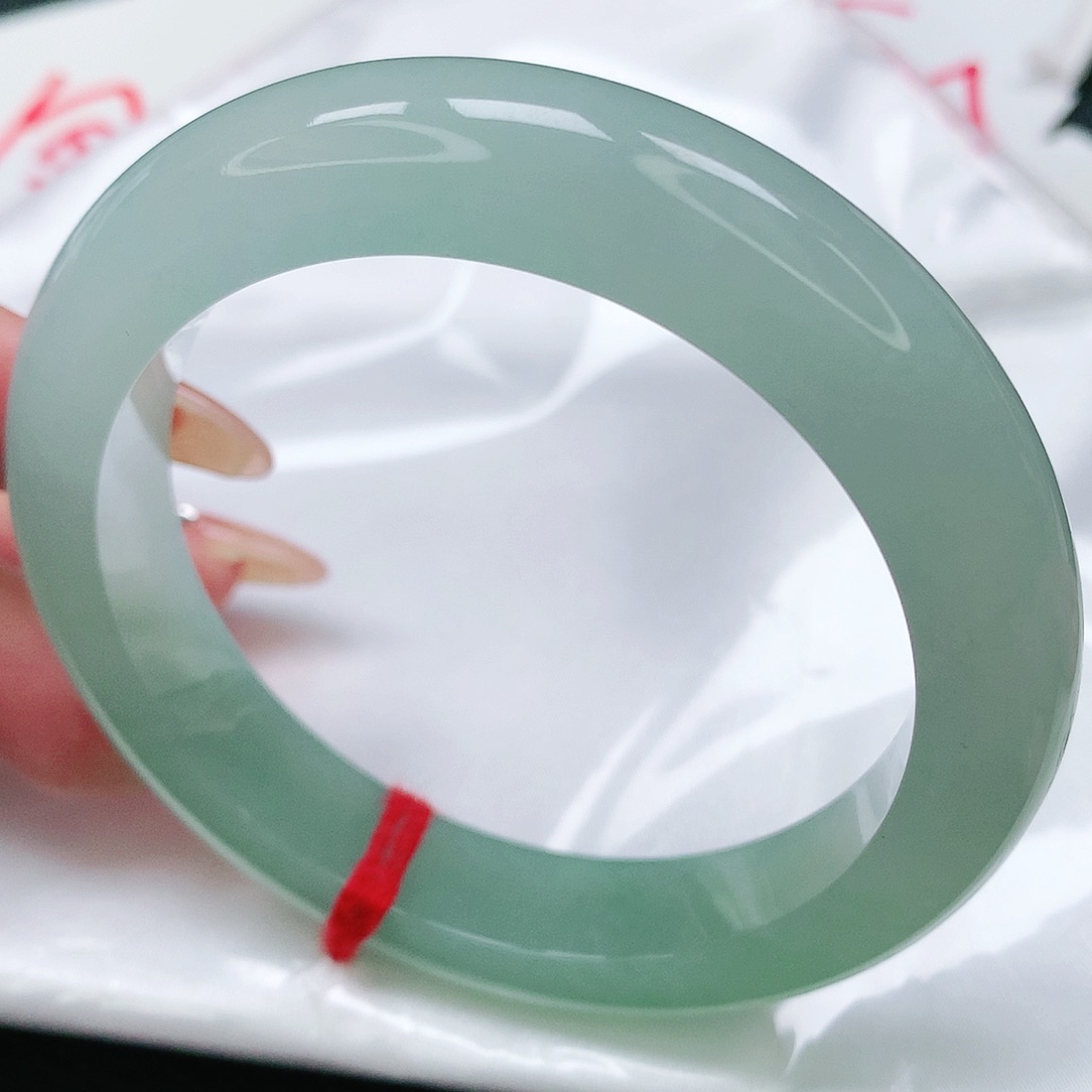 未镶嵌手镯翡翠美*完美57-58