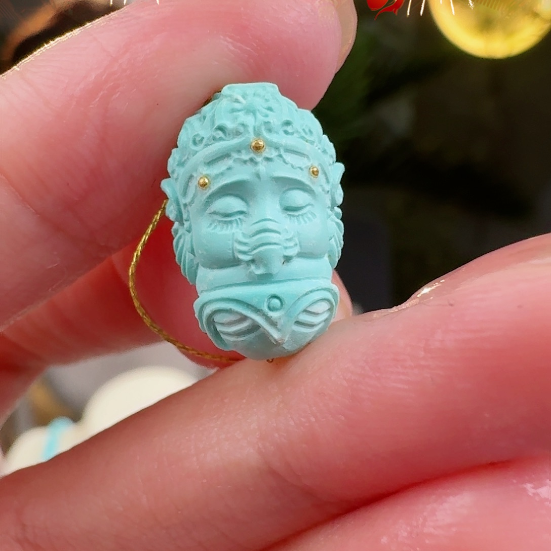 绿松石珠宝奇石未镶嵌