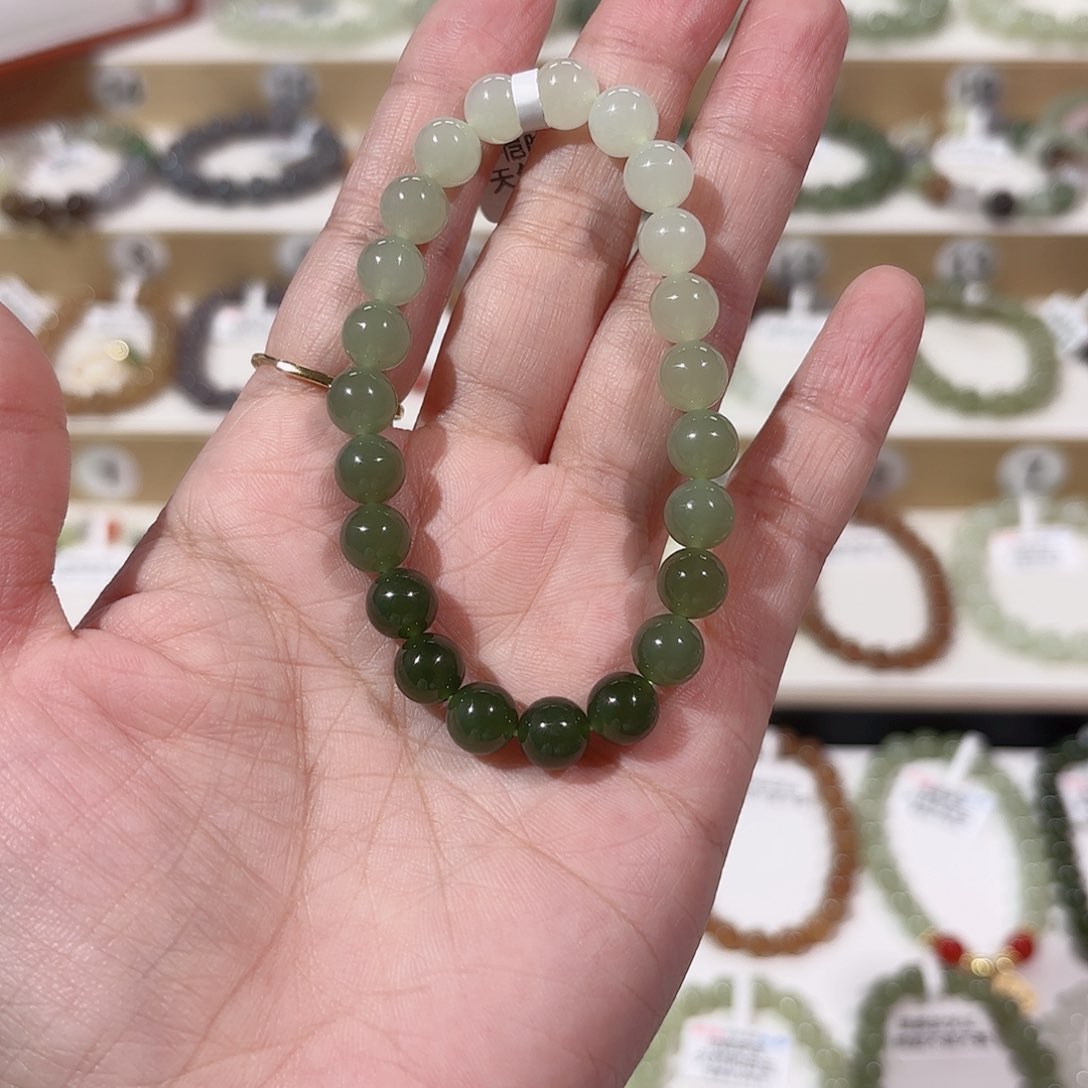 和田玉手链未镶嵌