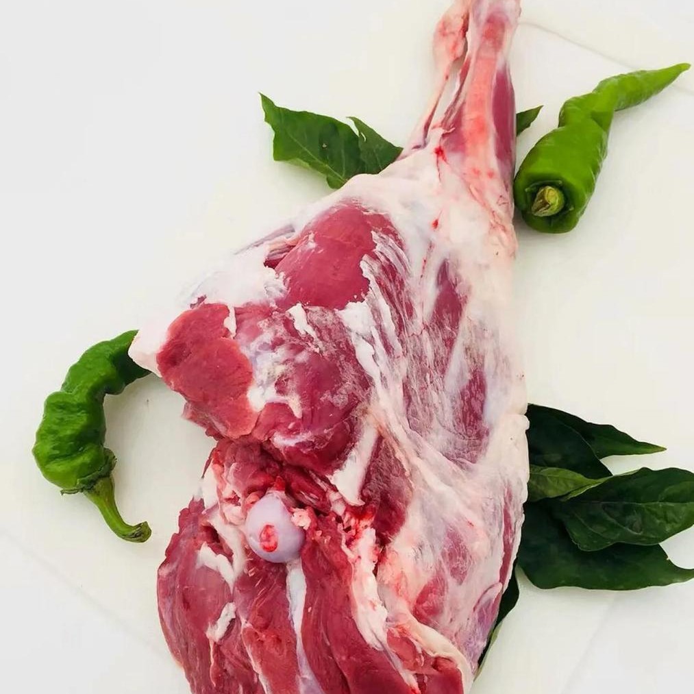 皖北农家散养小山羊 生鲜羊腿肉 现场称重上链接包邮