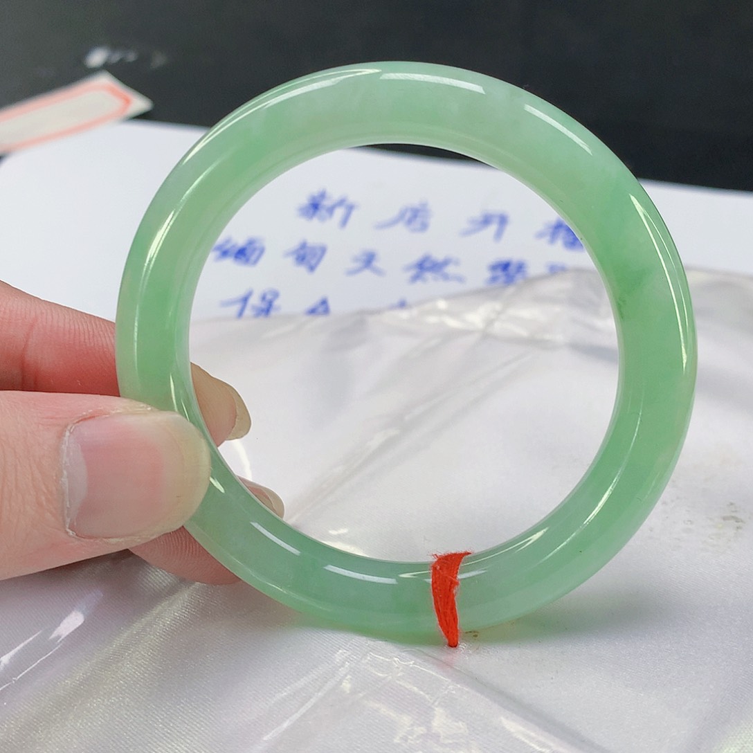 翡翠手镯未镶嵌847缅甸天然翡翠A货