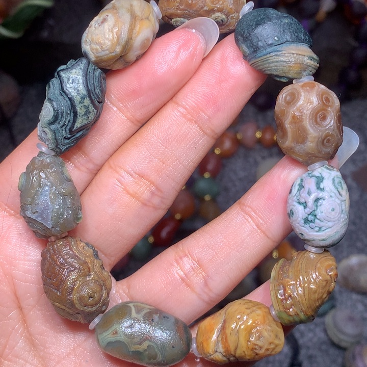 玛瑙/玉髓未镶嵌珠宝半成品