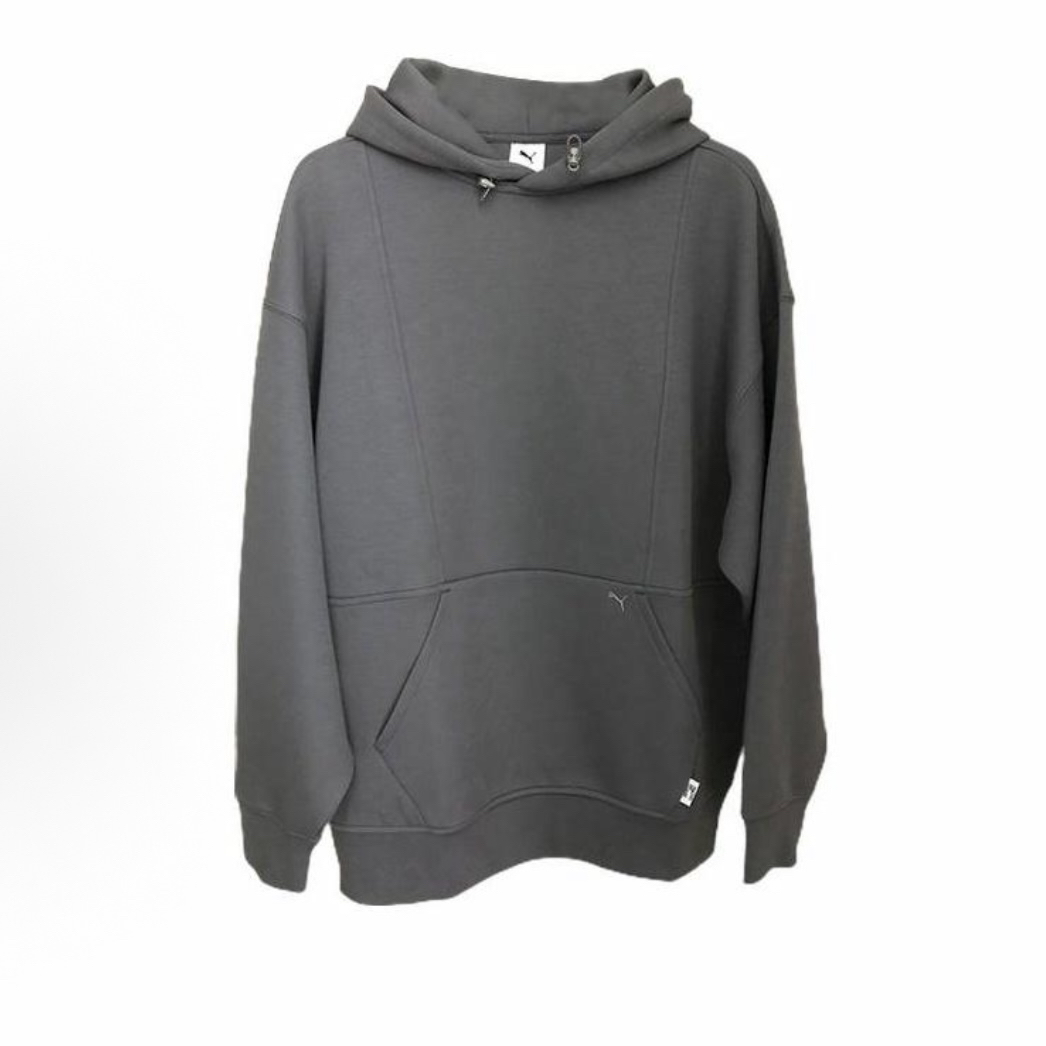 PUMA Mmq Hoodie 纯色针织套头连帽卫衣 男女同款 534673-15