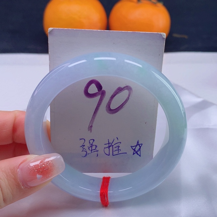 翡翠手镯未镶嵌缅甸天然a货翡翠55