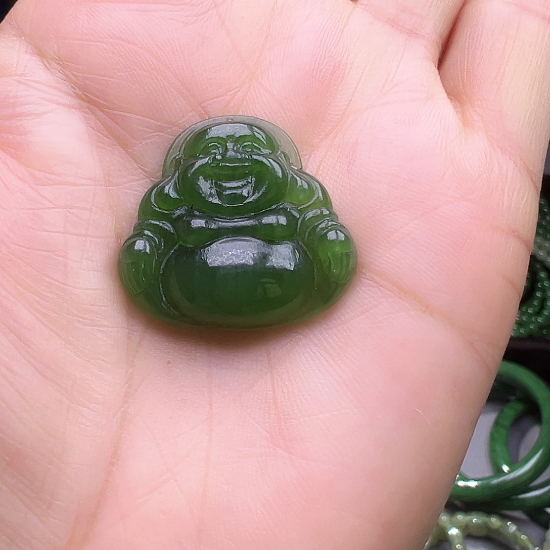 和田玉（糖玉）颈饰未镶嵌