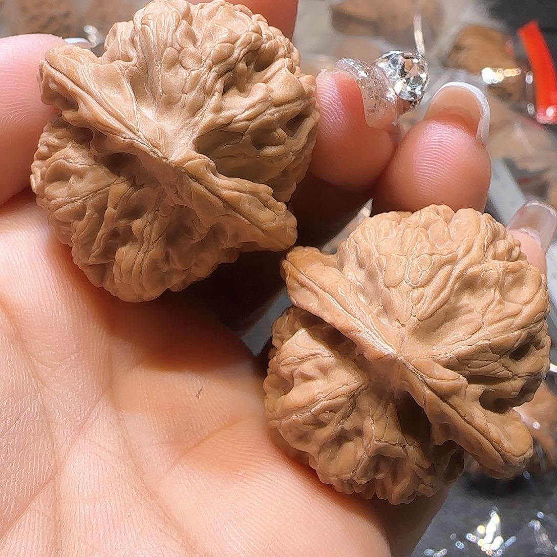 文玩核桃吊坠37➕红莲全