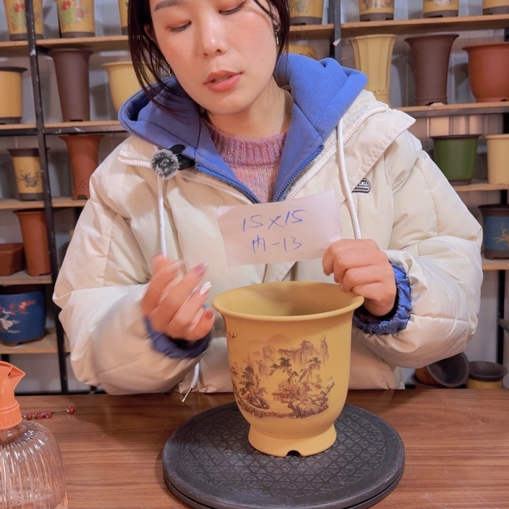 紫砂花盆紫砂花盆精品花盆