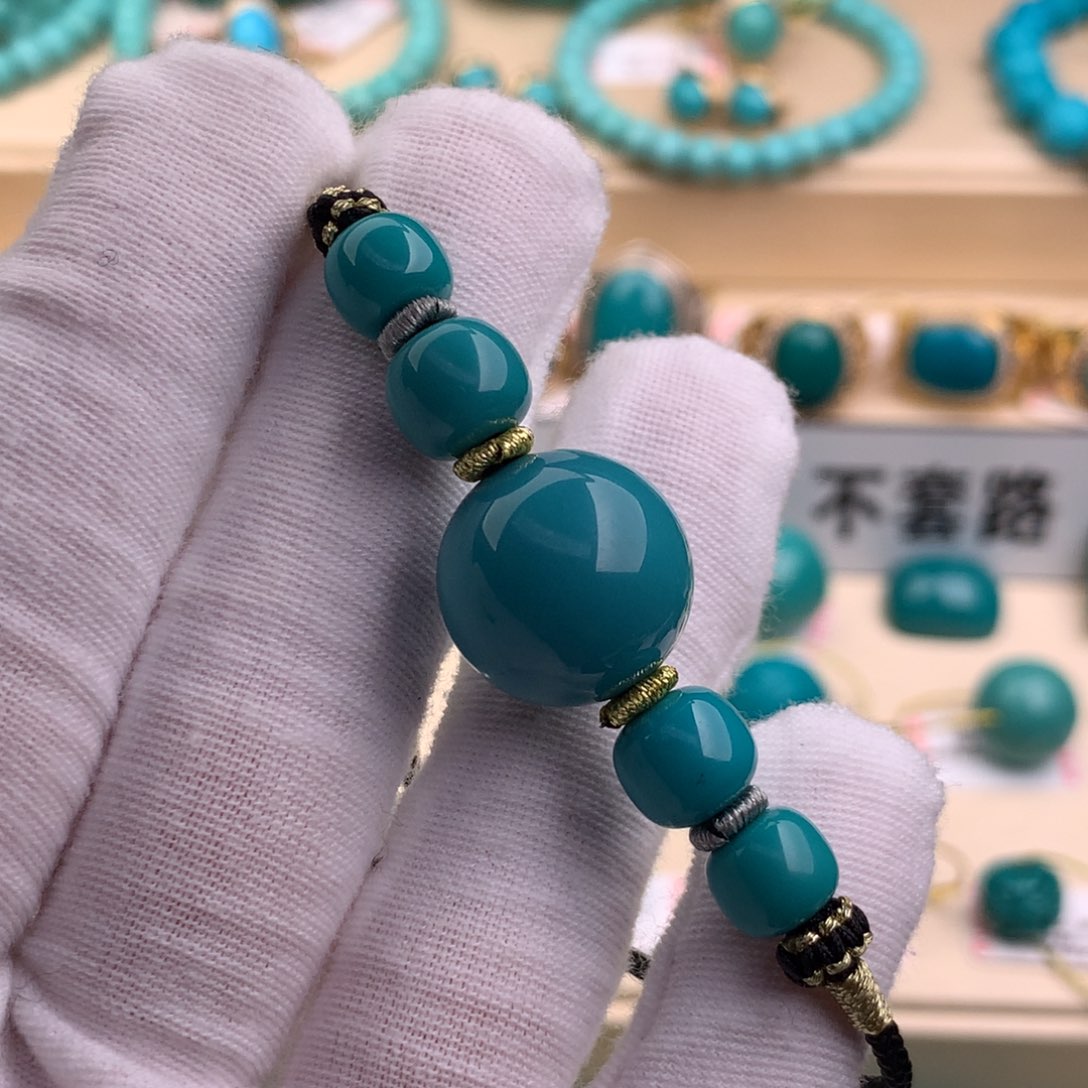 绿松石珠宝奇石未镶嵌