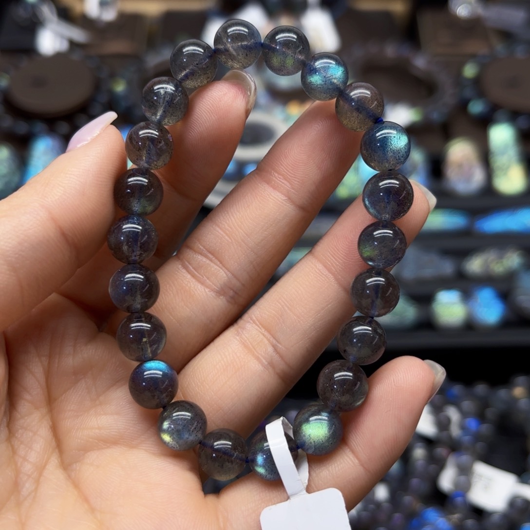 长石手链未镶嵌8.9左右