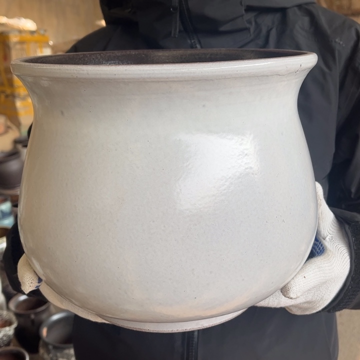 紫砂花盆高23口25————-