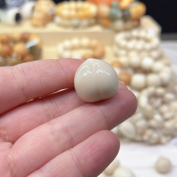 菩提根/象牙果手串桃子2-3-75