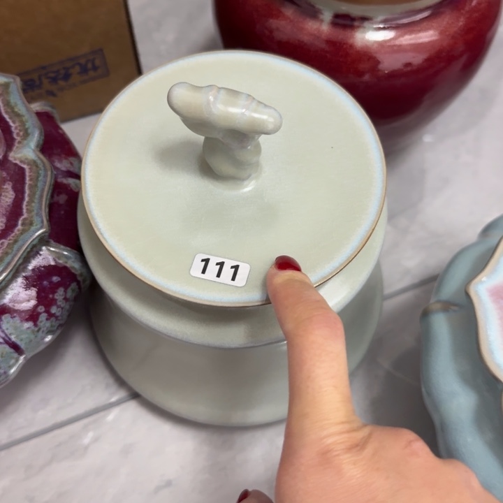 陶摆件郑家钧窑摆件