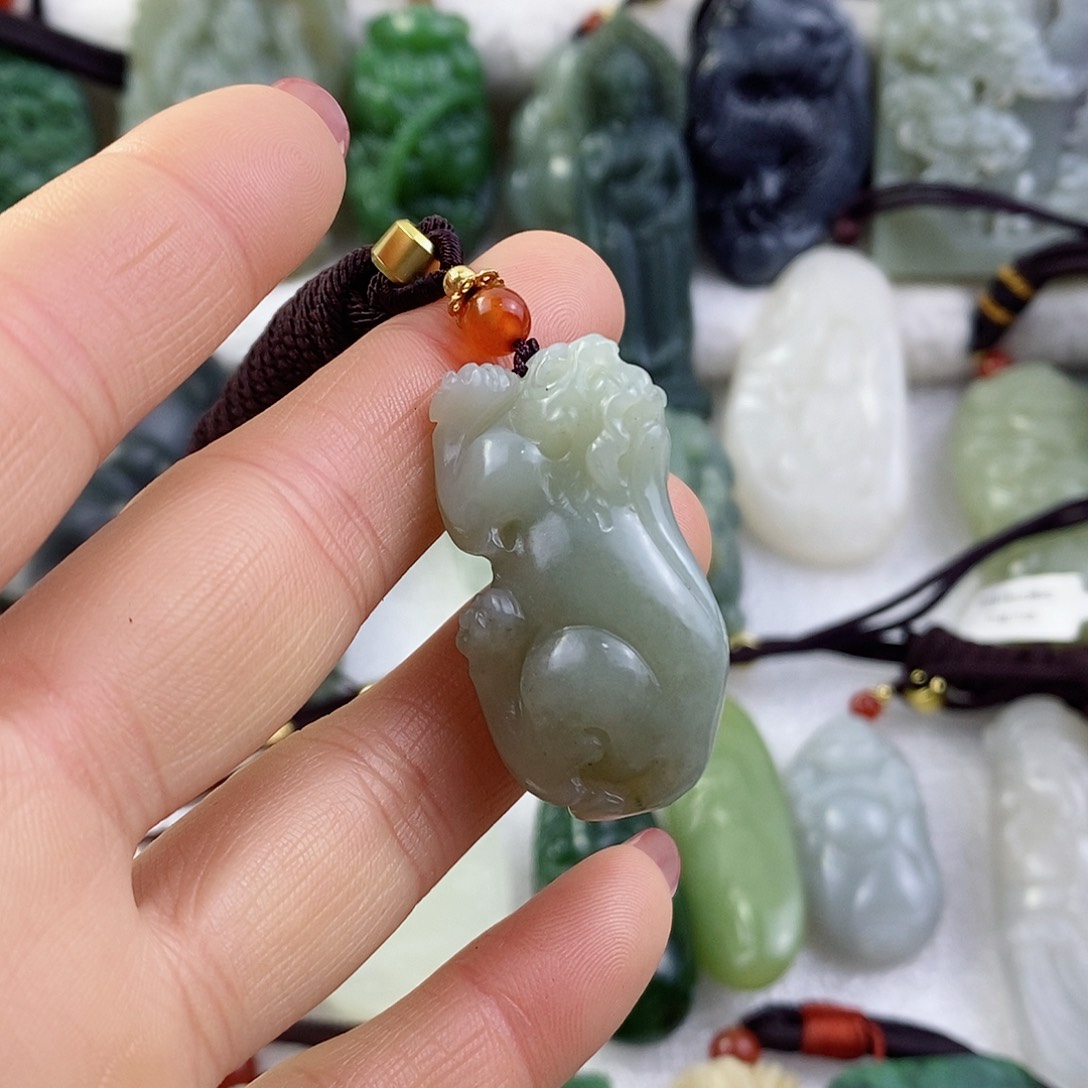 和田玉（糖玉）珠宝半成品未镶嵌