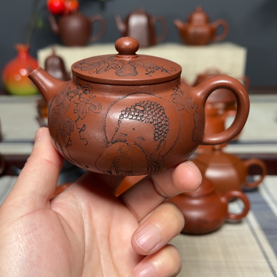 紫砂茶壶宜兴紫砂160Cc